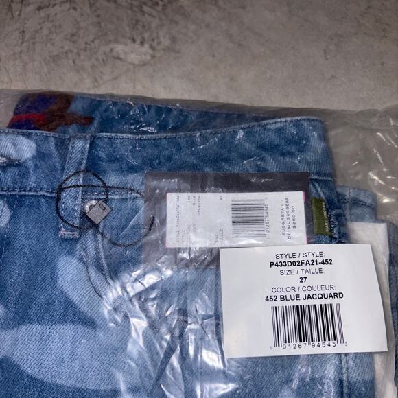 Marc Jacobs Heaven Blue Heaven by Marc Jacobs Laser Floral Jeans NWT DS - Picture 6 of 10